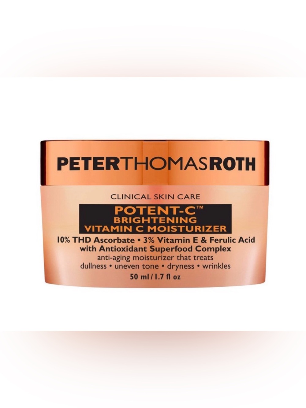 Peter Thomas Roth Potent-C Brightening Vitamin C Moisturizer - Orange